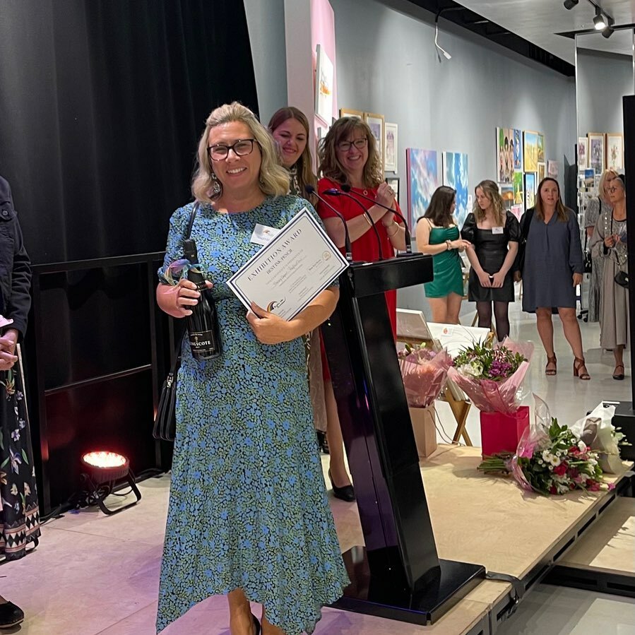 About last night… fantastic PV @bluewatershopping &amp; huge thanks to the amazing team, such an incredible job of organising the event (I know the work involved!) &amp; I only won an award!!! Absolutely thrilled &amp; surprised, thank you judges @westendhousega… instagr.am/p/CUWuuKgMC8P/