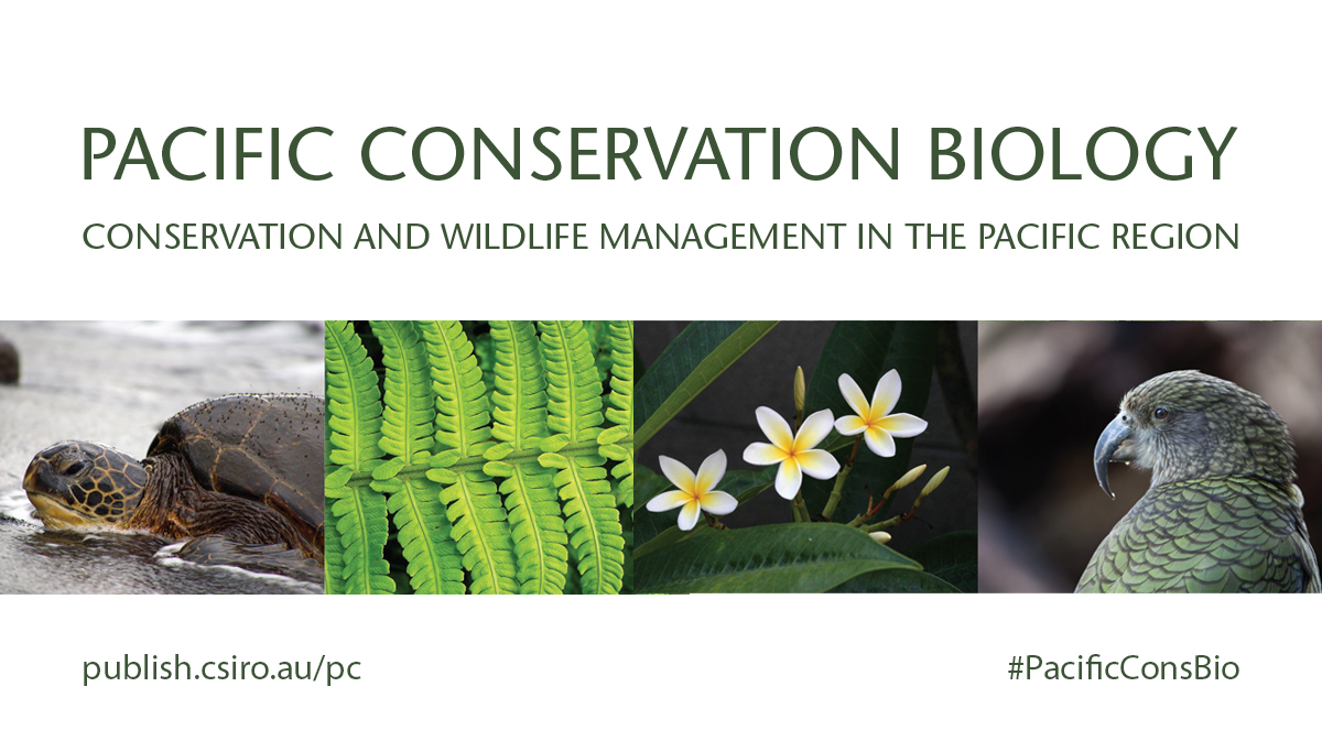 Did you know, the @CSIROPublishing journal Pacific Conservation Biology is affiliated with the @SCBOceania? Discover what your peers are reading in the #PacificConsBio “most read” list: publish.csiro.au/pc#MostRead #SCBMelb21