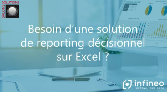 [#RDV] Besoin d'une solution de #BI et #reporting décisionnel sur Excel ?
[New] #InsideDataviz, module de #datavisualisation 100% cloud d'<a href="/infineo/">Infineo</a> qui donne de la vie à vos chiffres !
▶️ Stand D16 du <a href="/SalonsSolutions/">SalonsSolutions</a> pour une démo 📌 5 &amp; 6 octobre 2021 >> infineo.fr/blog/infineo-a…