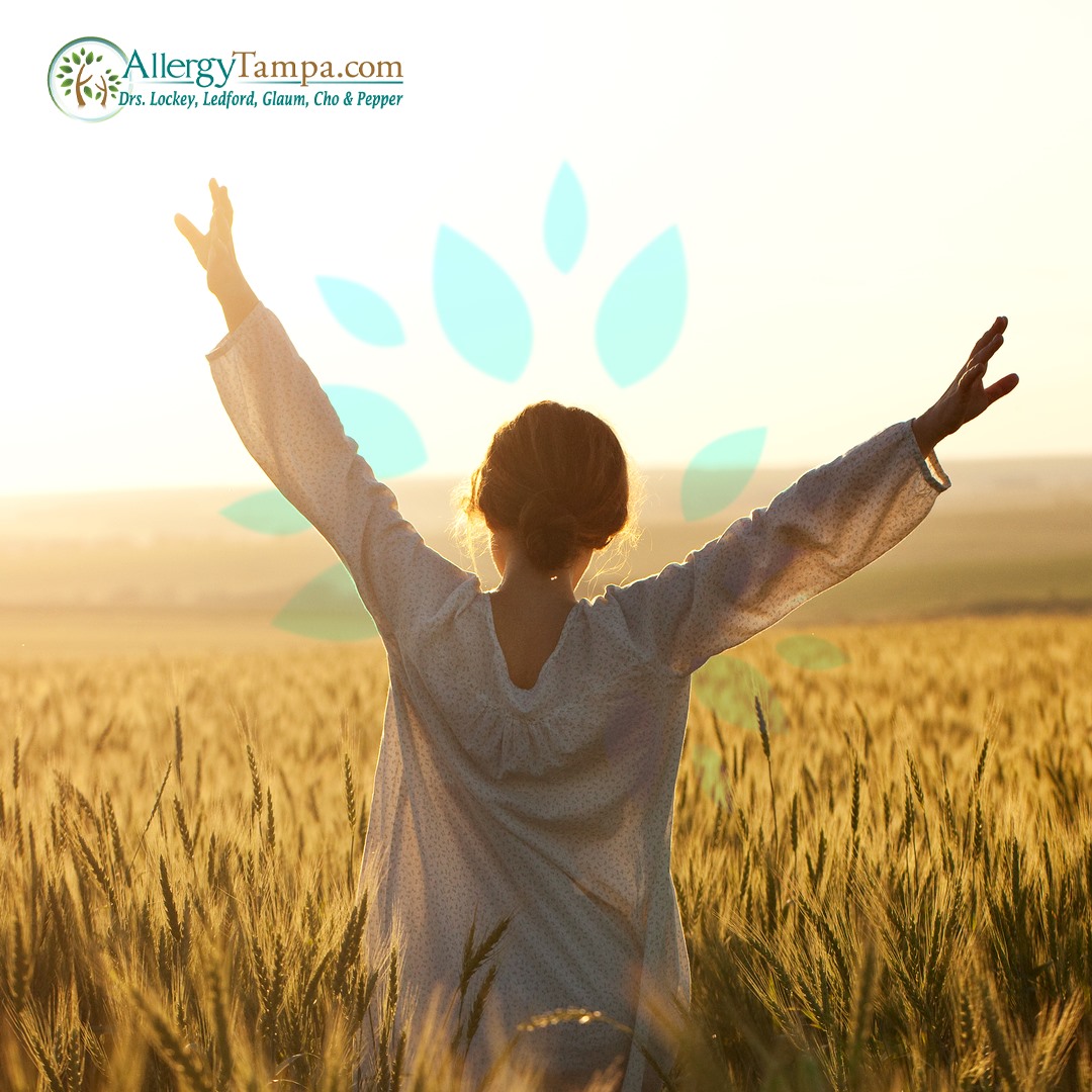 That feeling you get when you finally get the relief you've been looking for from #allergies! 🌾 Schedule your appointment today, we can help.