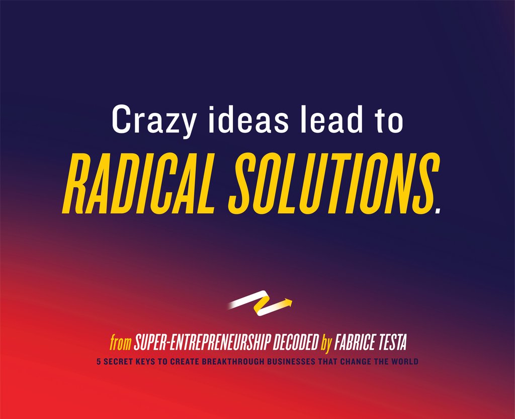 fabricetesta's tweet image. ✨ Most people hate #crazyideas because they don't want to go out of their #comfortzone, they will tell you that it will never work. But #moveforward. Keep moving when facing #difficulties. 
✨ In my new book I guide you to trust your crazy ideas! &amp;gt; geni.us/SuperEntrepren…
