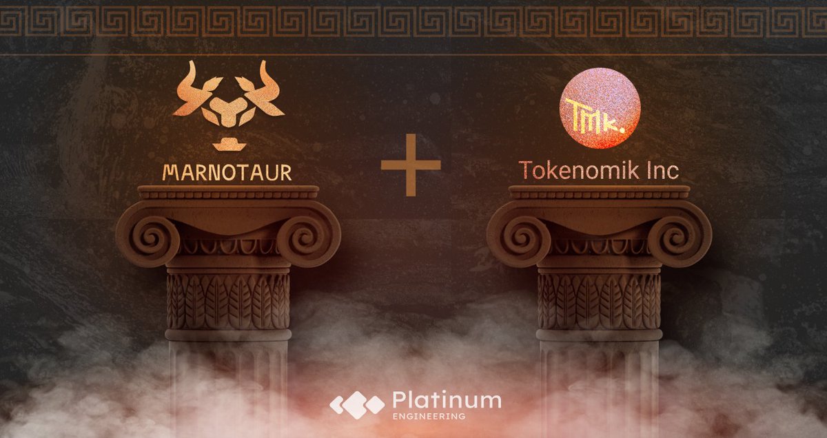 #Marnotaur is excited to announce its new partner - #Tokenomik! 👋

Tokenomik Inc. is a commercially focused #blockchain development and marketing company that will help us with its capital and industry connections.

Find out more details in our article: bit.ly/3zM8zDE