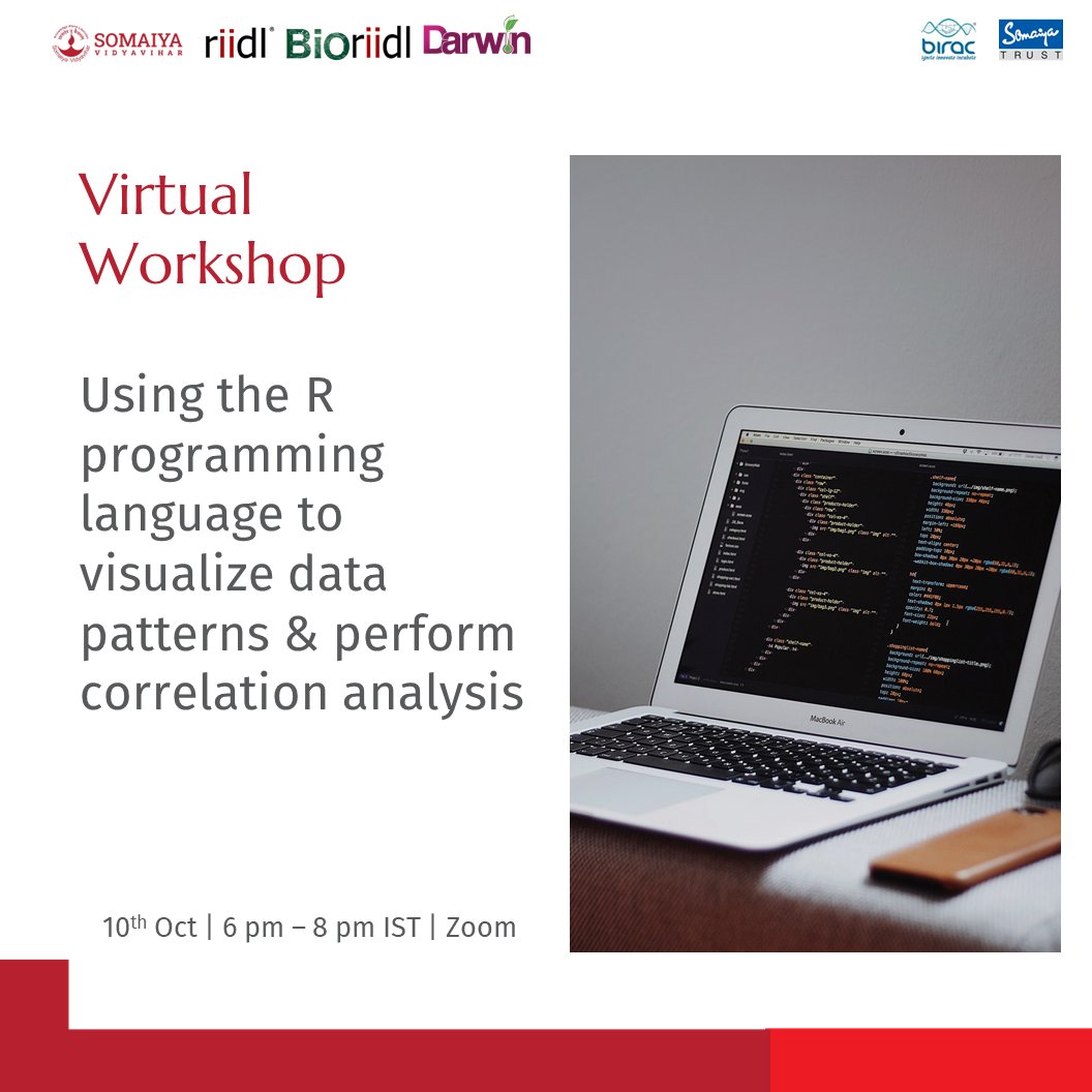 darwin_india's tweet photo. Join us for a virtual hands-on #workshop on Performing #Genomic Analysis on Transcriptomic Data Derived from Pediatric #Cancers conducted by Ms. Khushbu Patel, an expert in #Bioinformatics. Register here: https://t.co/0vPBBrdxSY https://t.co/hcswWsVgMI