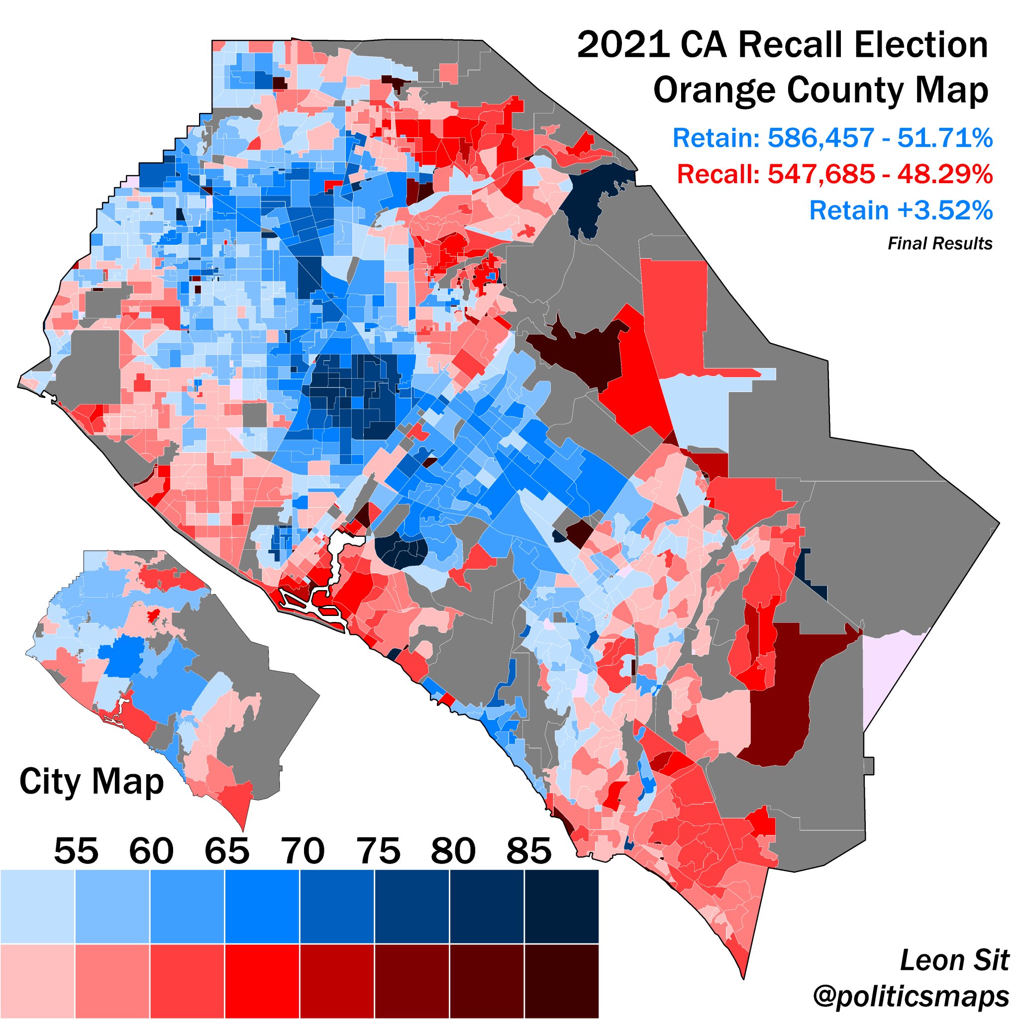 Leon Sit on Twitter "Orange County finally completed counting the