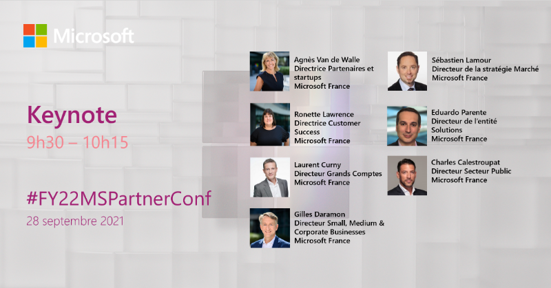 mspartnersfr's tweet photo. C’est parti ! 🚀 La Keynote de notre Conférence de Rentrée Partenaires démarre dans quelques instants en compagnie d'@agnes_vdw. N’attendez-plus et rejoignez-nous ! #FY22MSPartnerConf
👉 https://t.co/ojI3VNTOx5