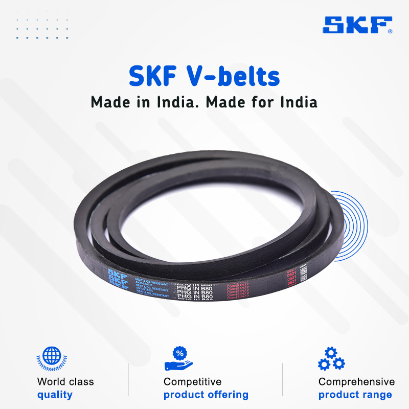 Introducing SKF wrapped classical and wedge V-Belts designed to deliver optimum performance in the majority of industrial applications.
Know more - https://t.co/RaIYwsRURj
#Vbelts #Performance #SKF #SKFIndia https://t.co/cBmAnJSCZx