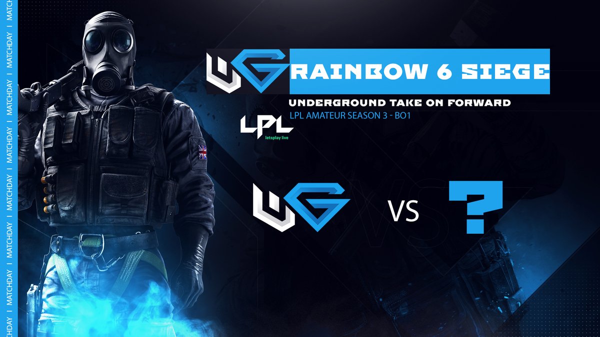 UG_ESC's tweet photo. [#GAMEDAY]

🔹Our #SixSiege crew look to open up strong in the first match of #LPL_A season 3! 

🆚 #TeamForward
📺 No Stream Tonight
🗺️ VETO PROCESS LIVE 
🕣 8PM AEST
🔢 Best of one

#DiggingForDomination | @LPL_R6S | #RainbowSixSiege https://t.co/N44ixmoaTd