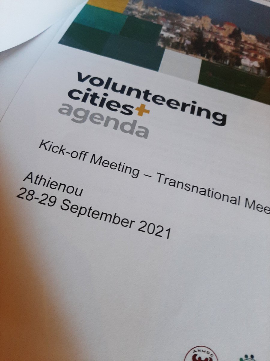 Starting our Kick-off Meeting - Trasnational Meeting 1 in Athienou.