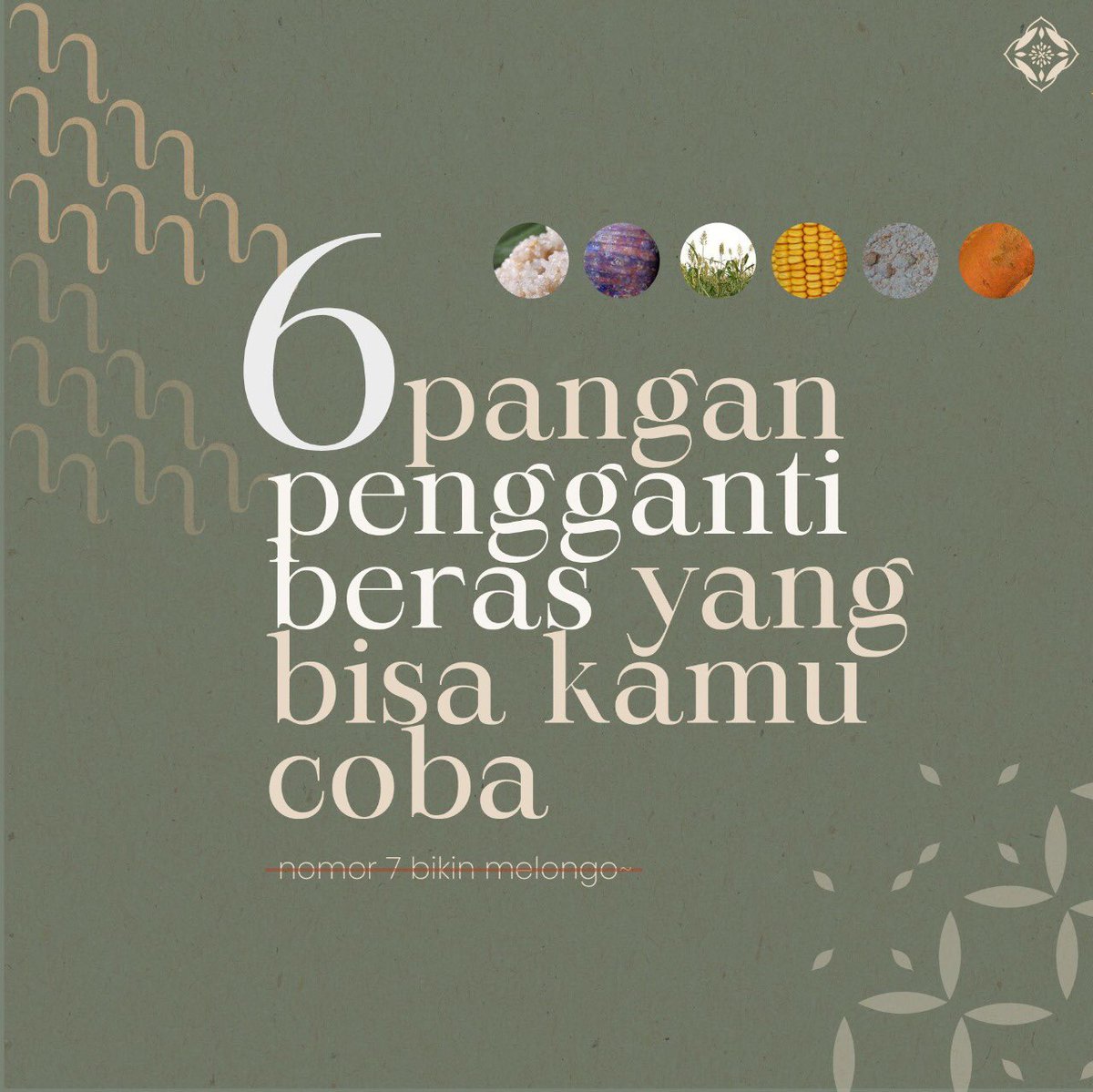 arvinpratama__'s tweet photo. Masyarakat yang cinta tanah air adalah masyarakat yang mencintai pangan lokalnya. Say yes to jagung, sagu, sorgum, talas, singkong, ubi jalar. (1)
@LPDP_RI
#SwasembadaAngan
#lpdp_ri #IndonesiaTumbuhIndonesiaTangguh
#DiriUntukNegeri #AkuPastiMengabdi
#PK175 https://t.co/DYjScBMaxN