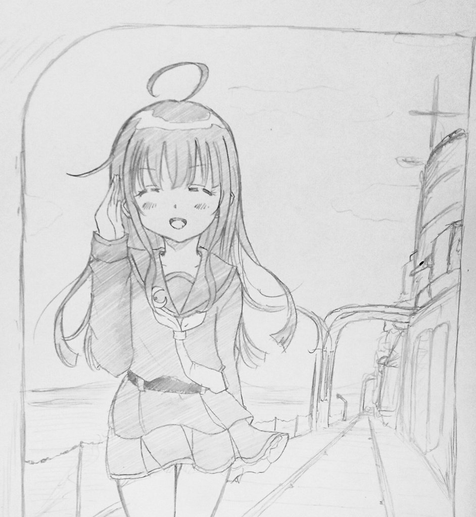 模型を眺めながら想像で描くのもまたやってみようかな(。-ω-) 