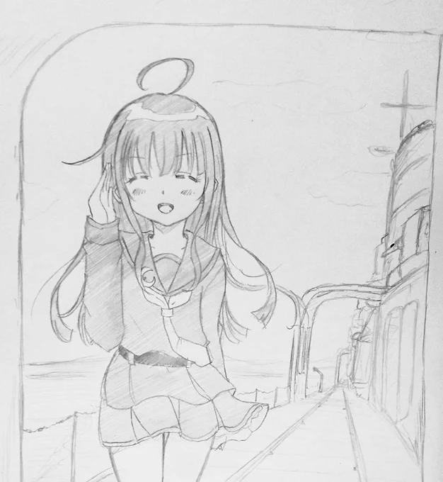 模型を眺めながら想像で描くのもまたやってみようかな(。-ω-) 
