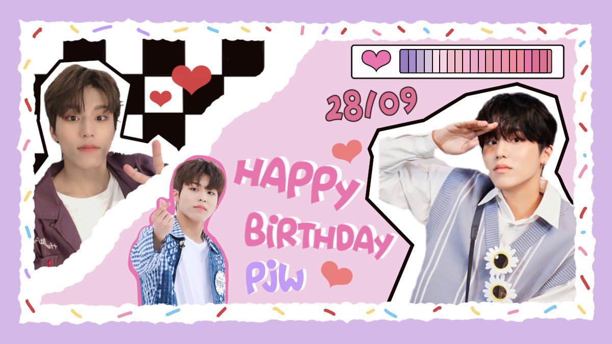 HappyBirthday PJWW🤍🎧🤏🏻#artworkทึเม #OurSunshineJeongwooDay