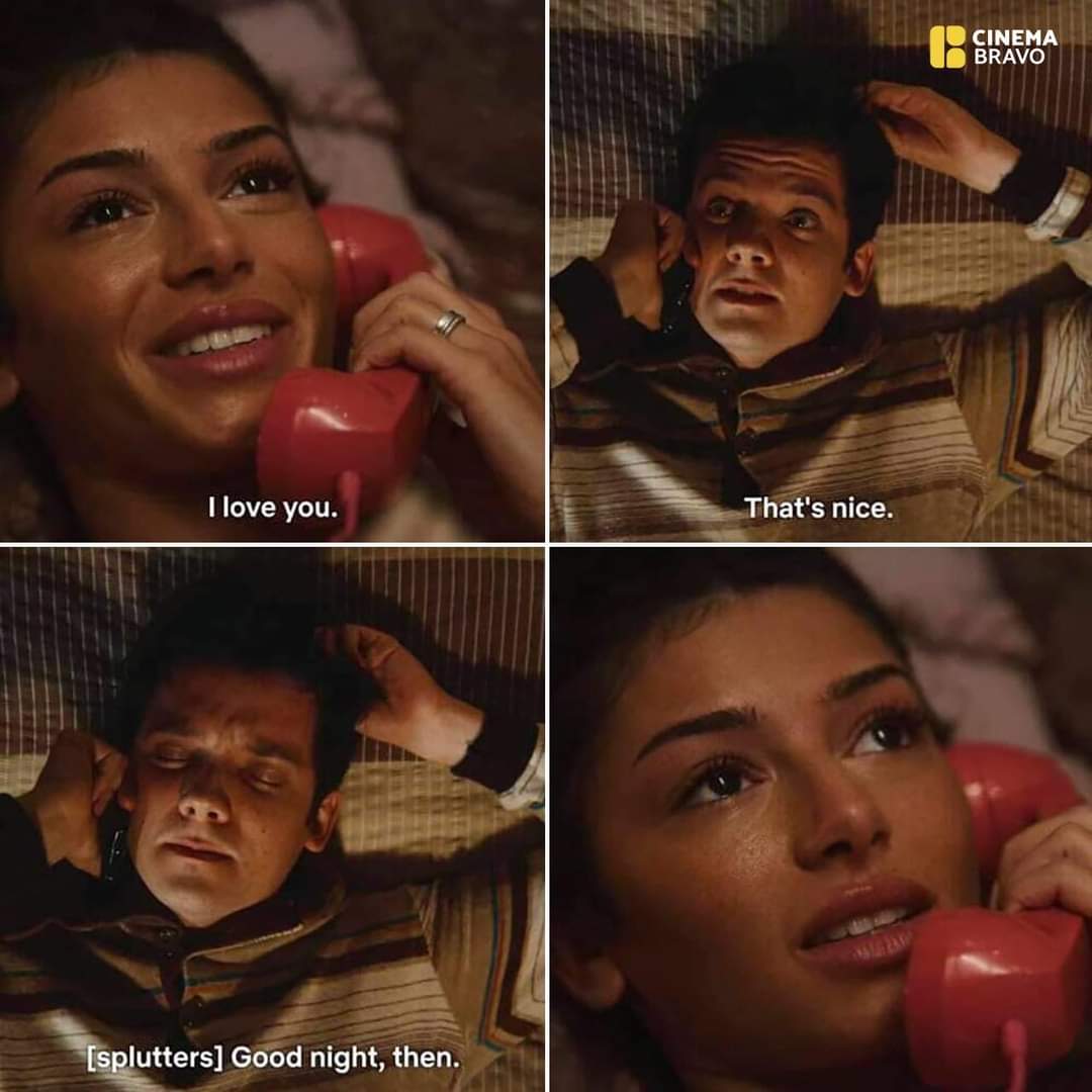 _kfreak_'s tweet photo. Ruby: "I love you."

Otis: "That's nice. [splutters] Good night, then."

🎬 #SexEducation :( 

#Netflix #OTISRUBY https://t.co/HBmc1tEG2B