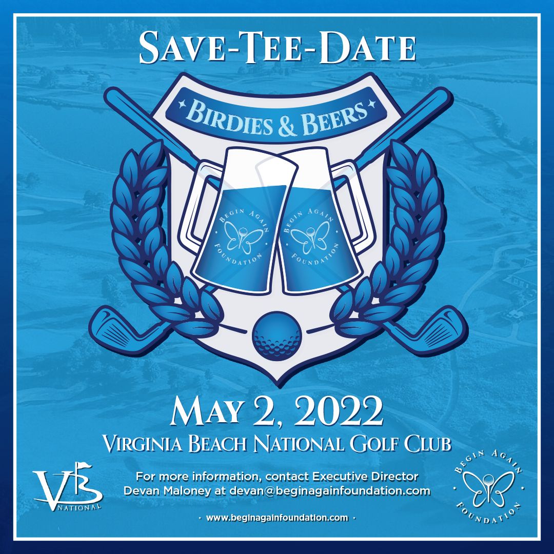 😀 We had so much fun yesterday, we're ready to do it all over again!

⛳️ Save-TEE-Date and be on the lookout for sponsorship details. Interested in receiving information? Email us at Devan@beginagainfoundaton.com.