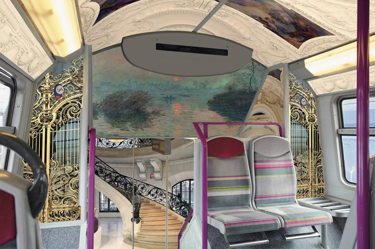 creapills's tweet image. À Paris, la ligne C du RER est décorée avec des œuvres de musées parisiens

Plus d’infos : bit.ly/39ItoVL