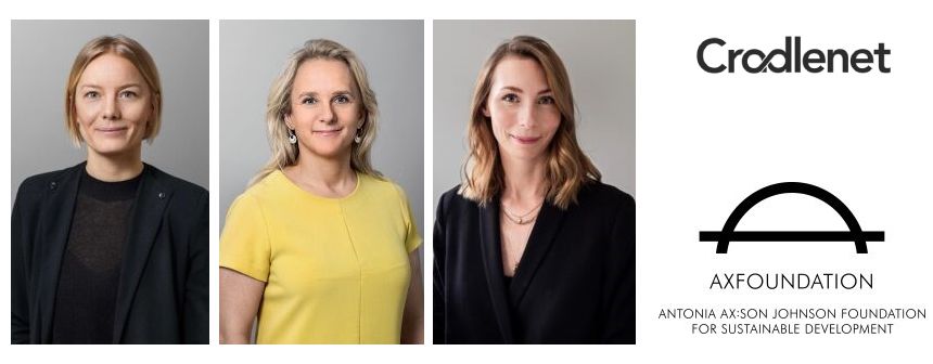 Ny medlem i Cradlenet - <a href="/Axfoundation/">Axfoundation</a>! Johanna Olofsson Behrman, Projektledare: ”Genom Cradlenet hoppas vi att både kunna förvärva och dela med oss av kunskap och samverka för att hitta smarta lösningar som möjliggör en cirkulär framtid”. 
#cirkulärekonomi #swgreen #svpol