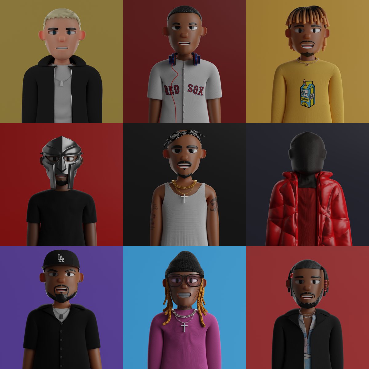 3d Rappers NFT tweet media