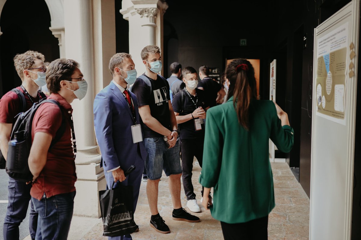 Have you already had a look to the amazing posters in the Claustre Sant Pau? 🤓Yesterday, 12 works were shared during a really active session and, this is even more amazing, the poster session will be repeated tomorrow 🥳 don't miss it! Thanks to Tecnatom for making it possible.