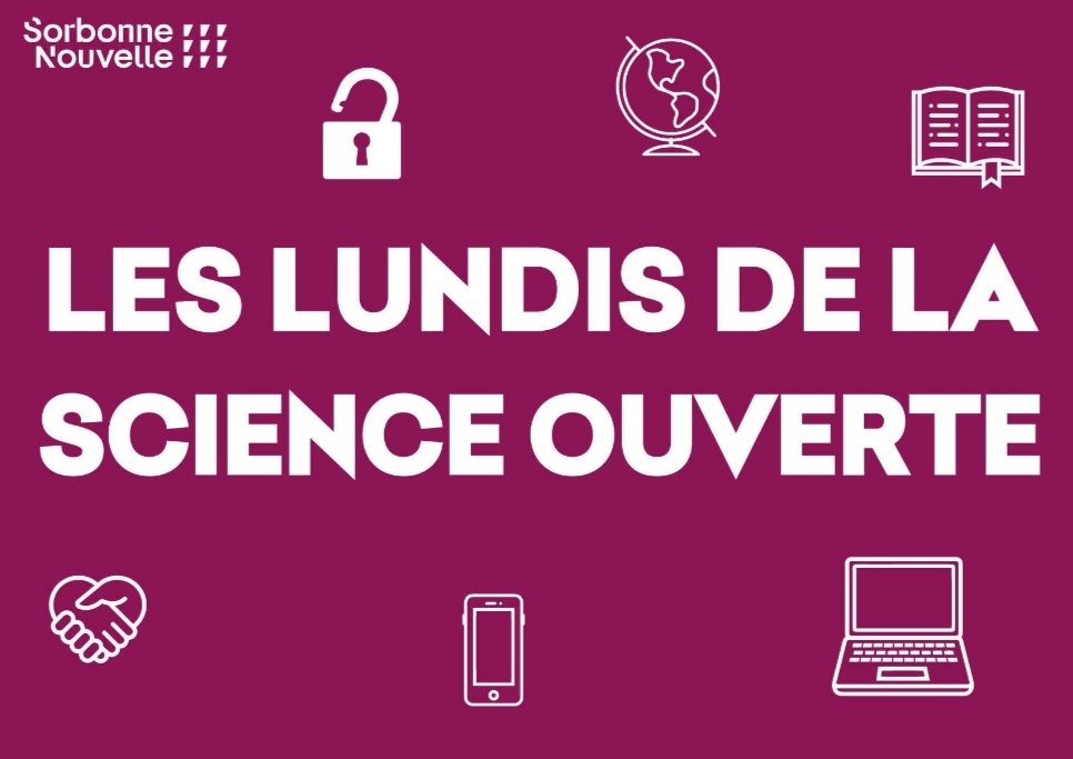 Après la signature de la charte de la Science Ouverte de l’université, une fois par mois nous parlons de S.O. lors des “Lundis de la Science Ouverte”. Notre 5e séance aura lieu le 11 octobre 2021 sur les données de la recherche. Venez nombreux ! ➡️ univ-paris3.fr/les-lundis-de-…