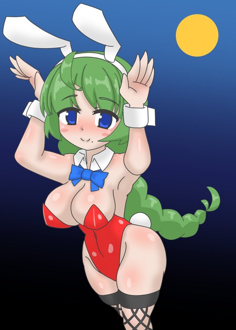 夕雲のお月見バニーさん 