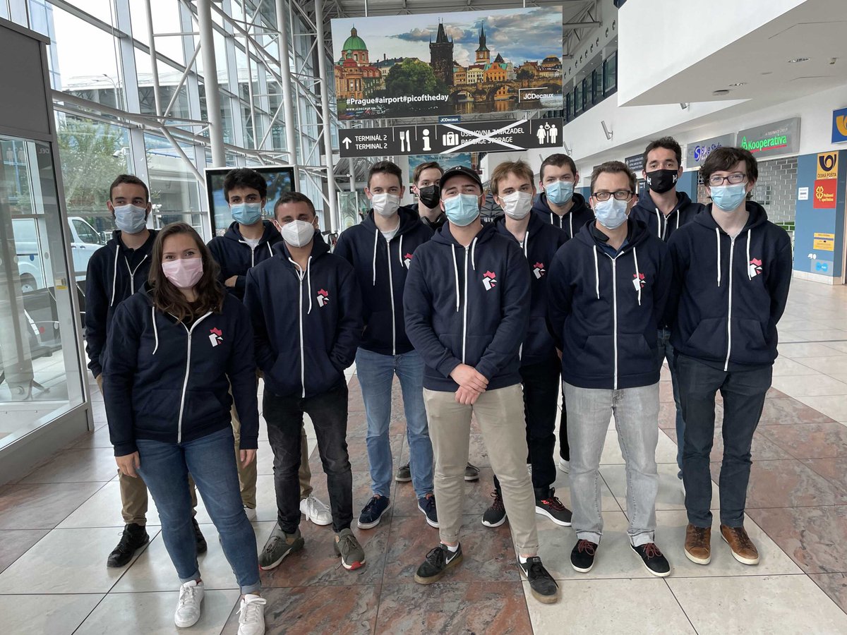 L’#ÉquipeFrance est arrivée à Prague pour le challenge européen de #cybersecurité ! 🇫🇷

Suivez et soutenez votre équipe pendant toute la compétition avec les #ECSC2021 #ECSC et #TeamFR.
<a href="/ecsc2021/">ecsc2021</a>  <a href="/Cybersec_EU/">CyberSec_EU 🇪🇺</a> <a href="/enisa_eu/">ENISA</a>