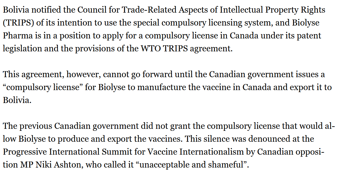 OnadaExpansiva's tweet photo. #PublicHealth @BBlancoF : With one simple decision, the Canadian government can save lives https://t.co/b5sUKiSEa9 @AJEnglish v @abinader #Bolivia #Biolyse https://t.co/pZhuZUTtqa