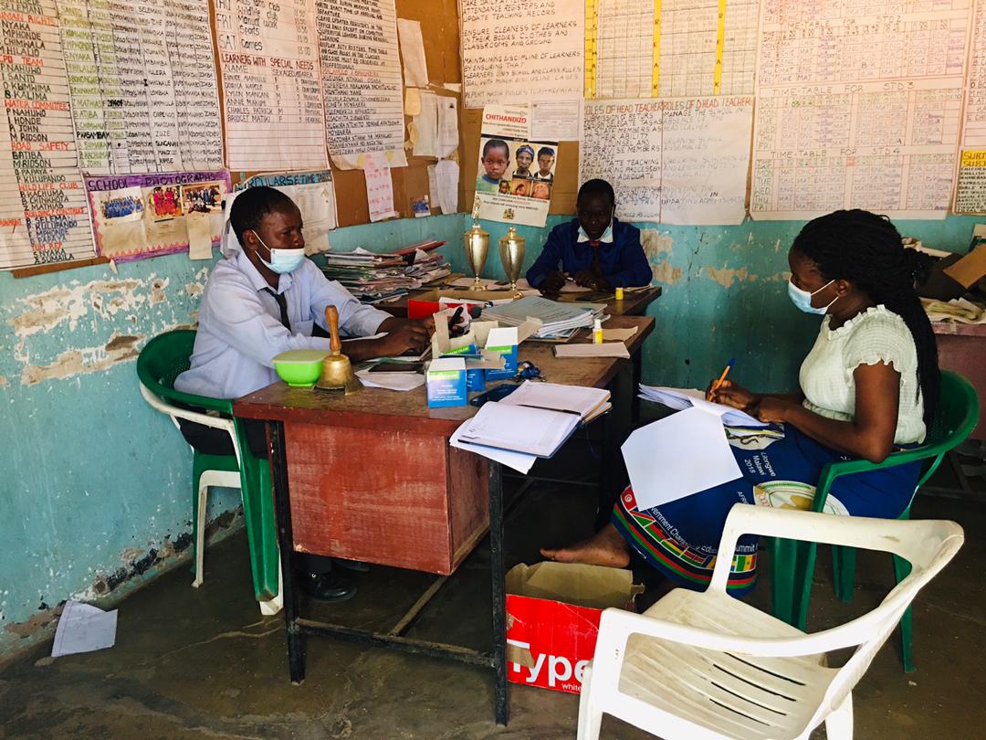 IPORMalawi's tweet photo. Mr. Protazio Nahuwo, Headmaster of Sekwere Primary School in #Zomba Jali says he is confident that the results of #MESIP will help address some of the challenges that the education sector is currently facing in Malawi. #MESIP is being implemented in all the districts in Malawi. https://t.co/ERQwW0AuOK