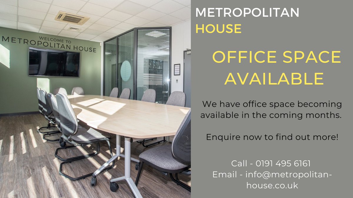 We are not on size fits all.
We are a tailored office space solution for your business needs and we might just have what you are looking for...

Enquire Now!

#officespace #meetingroom #virtualoffice
