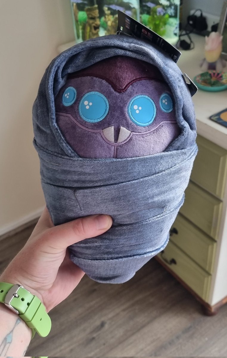 ixHarby's tweet photo. Baby Fallen Plushie was worth every fucking penny #Smallen #BabyFallen #Bungie #Destiny2 https://t.co/RJSNItXfLE