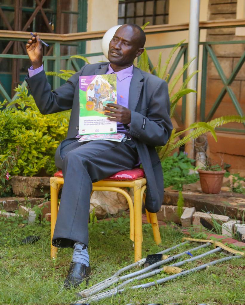 ElgeyoMarakwetC's tweet photo. Before DESIP, Persons with Disabilities in @ElgeyoMarakwetC were having uncontrolled child birth, some due to rape. But today, things are changing. PWDs are embracing Family Planning. We are not being left behind - Abraham Kirui County Chair PWDs
#DESIPConfKE
#DESIPConference https://t.co/SxvdhMgPPH