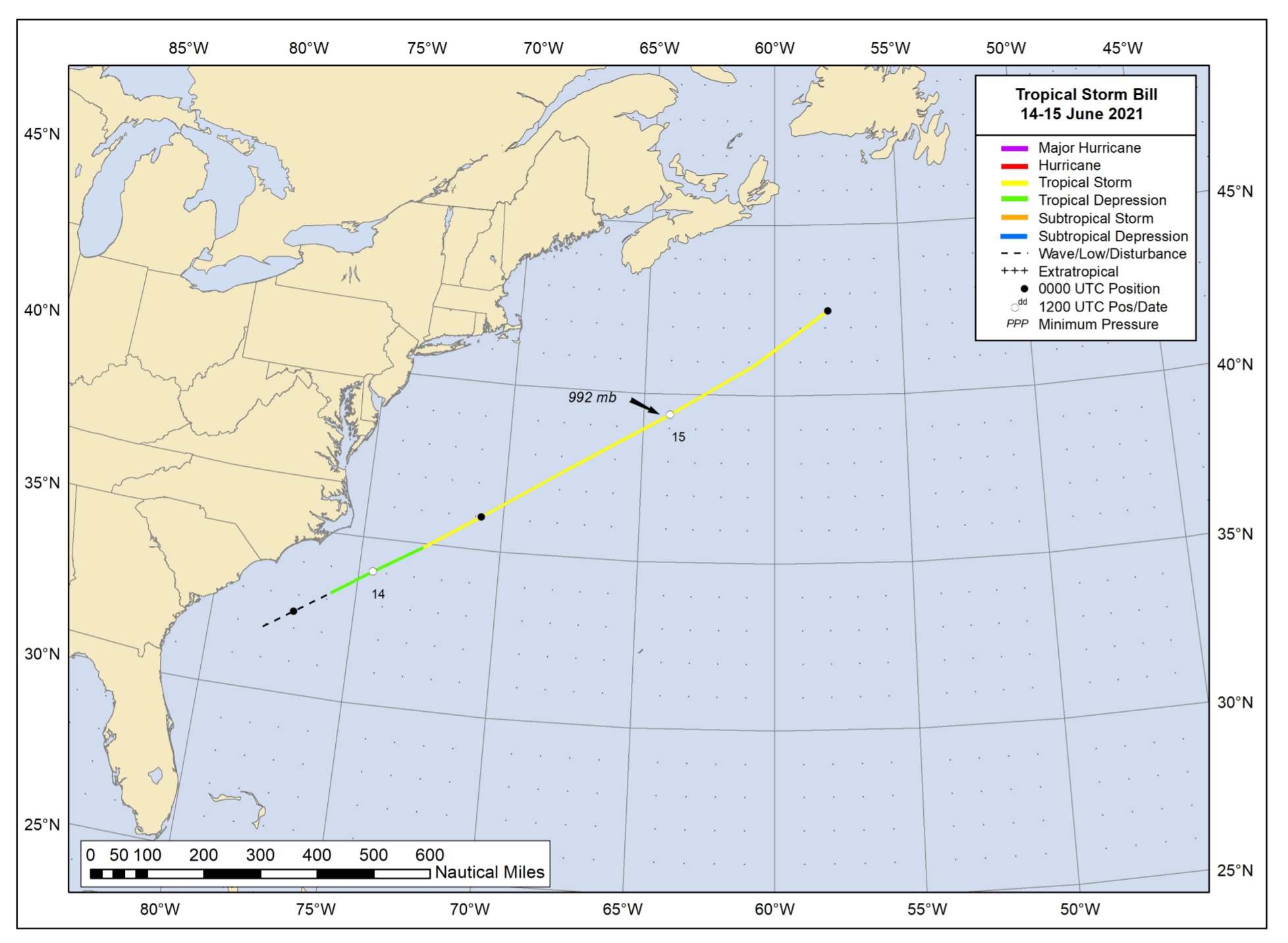 Nhc Hurricane Tracking Chart National Hurricane Center On Twitter: "The Tropical Cyclone Report For Tropical  Storm #Bill (June 14-15, 2021) Has Been Posted On The Nhc Website:  Https://T.co/Rfgzdzuo0T Https://T.co/Vconnjlhth" / Twitter