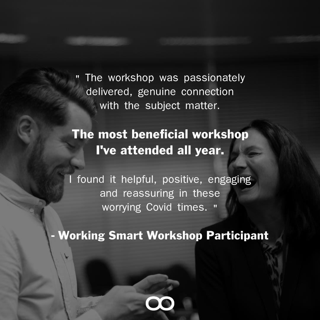 Feelgoodco's tweet photo. “The workshop was passionately delivered, genuine connection with the subject matter. The most beneficial workshop I've attended all year! I found it helpful, positive, engaging and reassuring in these worrying Covid times.” - Working Smart Workshop 
Visit https://t.co/YqP5cvyUWd https://t.co/WcgTDHj36L