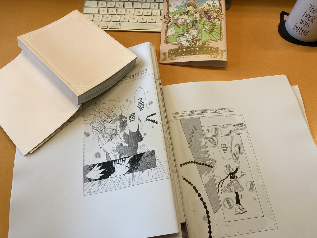 Esta tarde me despido (temporalmente) de Sakura, Syaoran y los demás revisando el último volumen de Cardcaptor Sakura. 🌸  
¡Incluirá cartas de regalo para formar un póster, no os las perdáis!