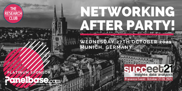 TheResearchClub's tweet photo. IT’S OFFICIAL!!! We are returning to Munich!! We cannot wait to jump on a flight for the highly anticipated succeet21 trade show!

Join us for an exclusive networking after party. Tickets will be highly sought after, please register in advance https://t.co/rwj3a6bvaw

#succeet21 https://t.co/ZTIG1BaW0S