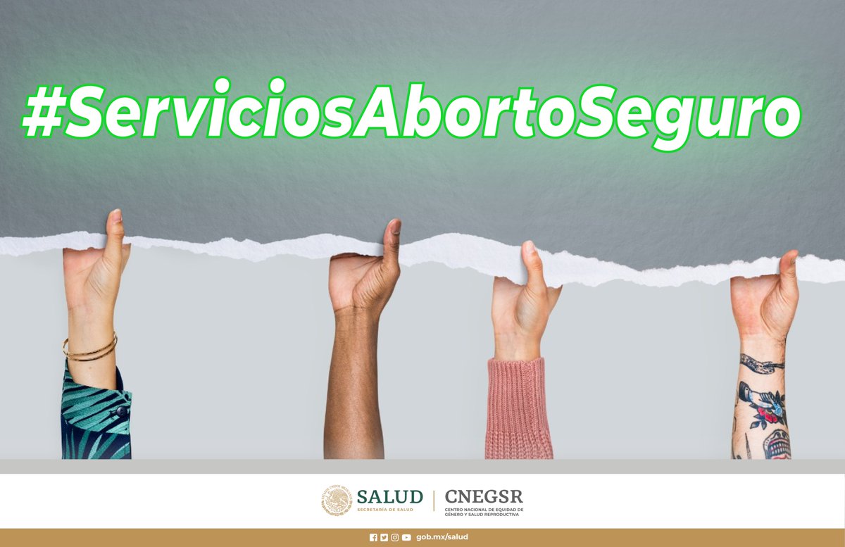CNEGSSR's tweet photo. Accede al Directorio de los #ServiciosAbortoSeguro y al mapa de georreferencia para ubicar tu unidad de salud 👉https://t.co/nY8Y9GurOq
En estos servicios se atiende a quienes requieran un aborto en el primer trimestre dentro del marco legal vigente y en apego a la #NOM046. https://t.co/JstVMosT4d