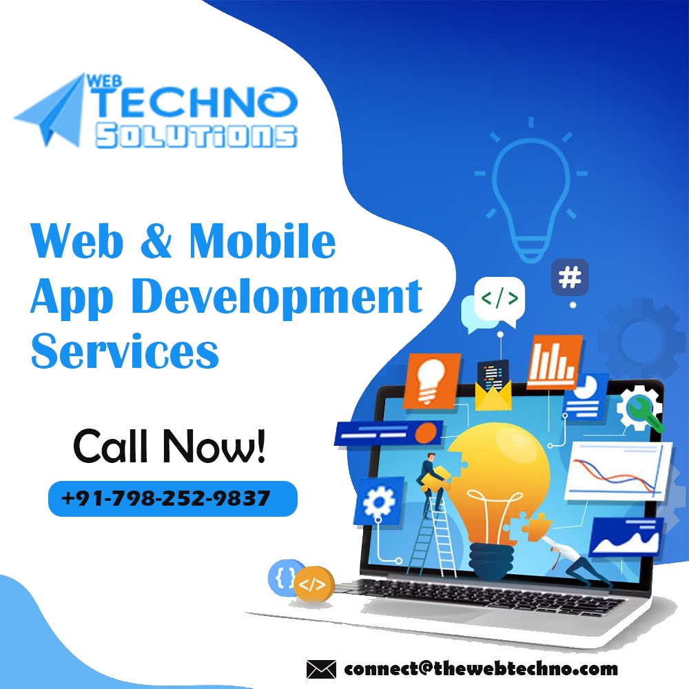 webtechno21's tweet image. Looking for web &amp;amp; mobile App development company in Delhi that suits your budget. Call Now! @7982529837
Visit Us: thewebtechno.com
#webdevelopment #websitedevelopment #appdevelopment