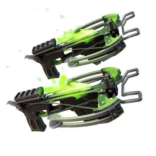 FortWarzone's tweet photo. Nuevas ballestas duales disponibles en esta actualización 
#FortniteCubed #FortniteSeason8 #Fortnite https://t.co/vOLAoLC3TX