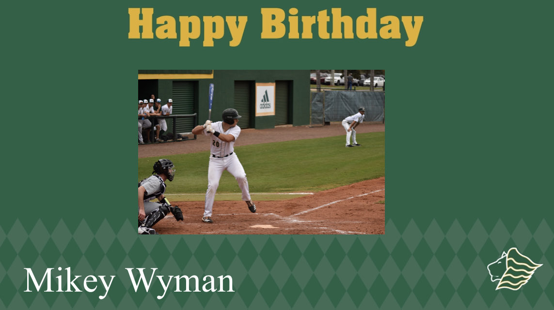 Help us wish a Happy Birthday to INF Mikey Wyman! No better way to spend on the field, enjoy your day!