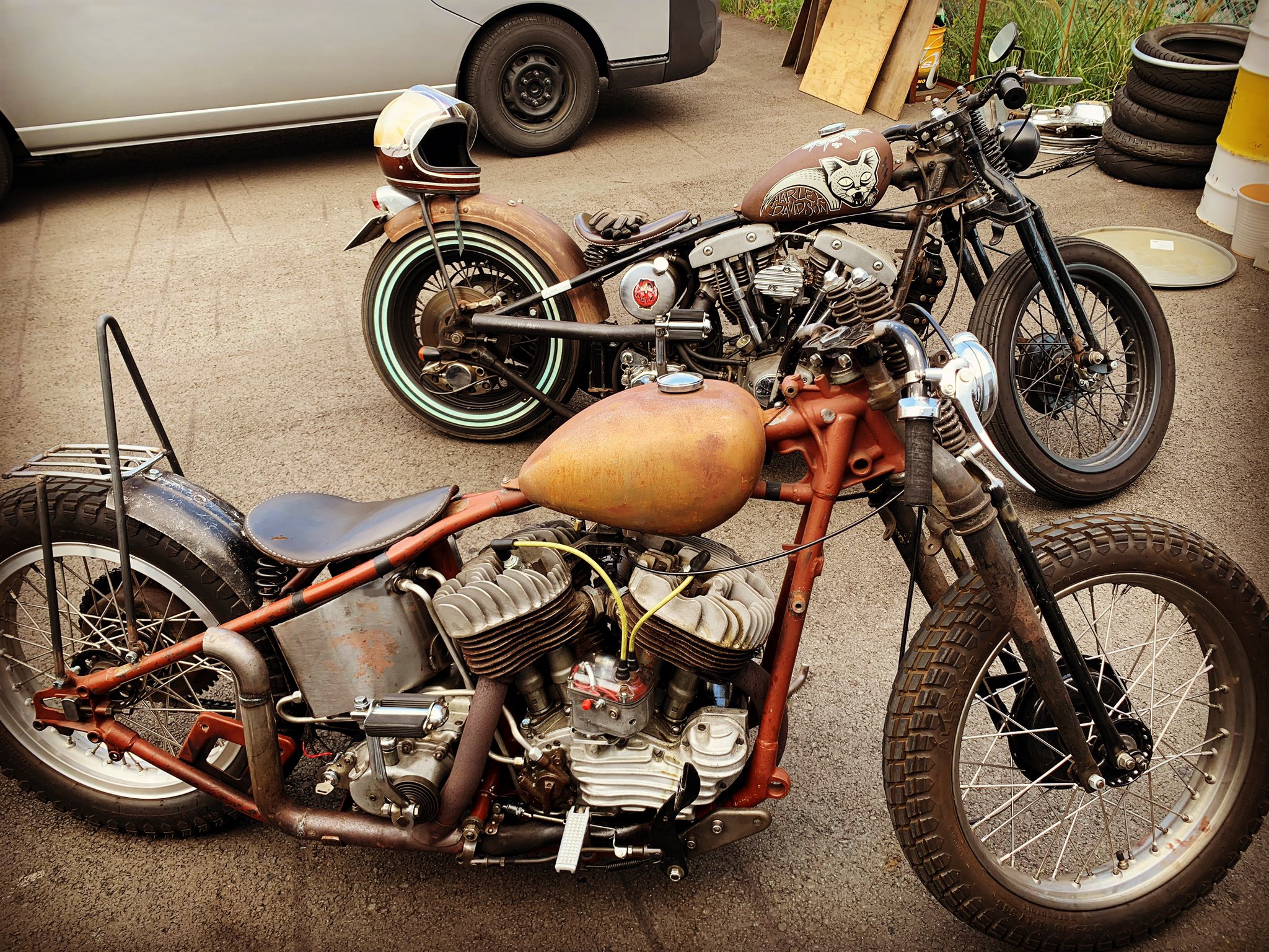 ハーレー サイドバルブ U、UL、ULH ヘッドガスケット ハーレー U