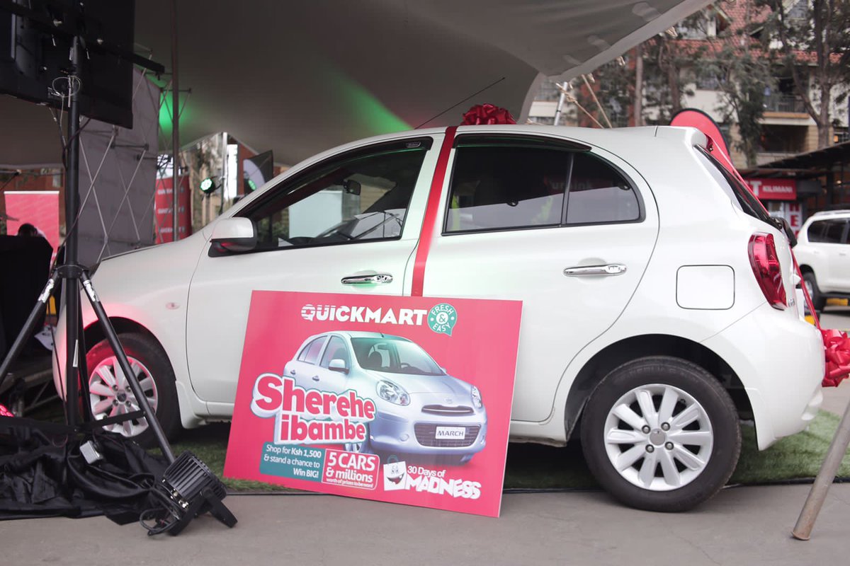 smileycherry2's tweet photo. Do you know you can win a car today if you shop goods worth ksh.1500 and above from @QuickmartKenya.
Don't be left out ,,grab this opportunity and get to enjoy more amazing deals and giveawaysπππ.
Be part of the family
Let's celebrate #QuickmartTurns15
#WhyQuickmart https://t.co/LcH1MGVGGd