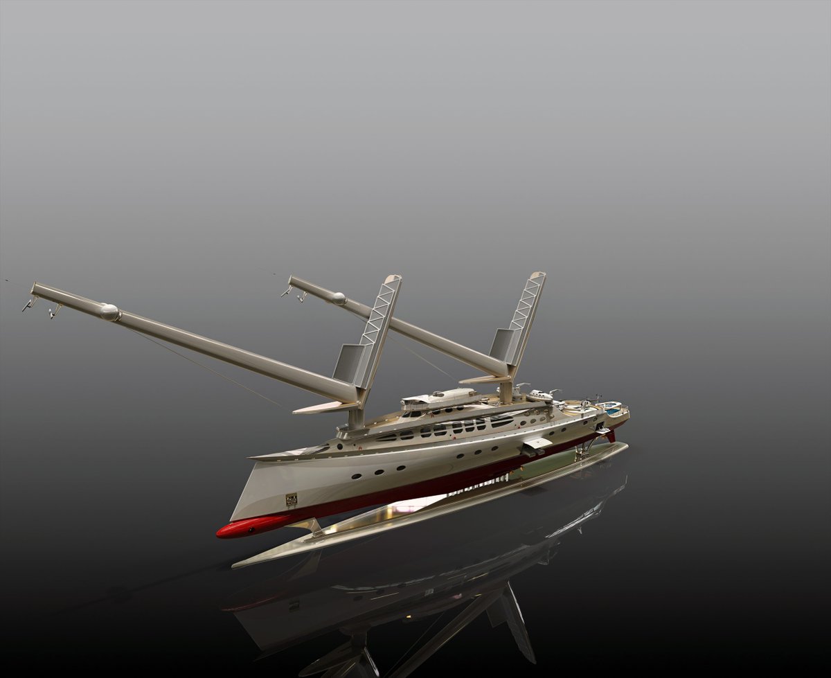 Introducing the New Caribù model with a Solid Sail system designed to benefit from the installation of two Chantiers de l’Atlantique Solid Sail/ AeolDrive sail and mast system.  The Caribù with the Solid Sails system has many great advantages over

1yacht.com/caribu-2-solid…