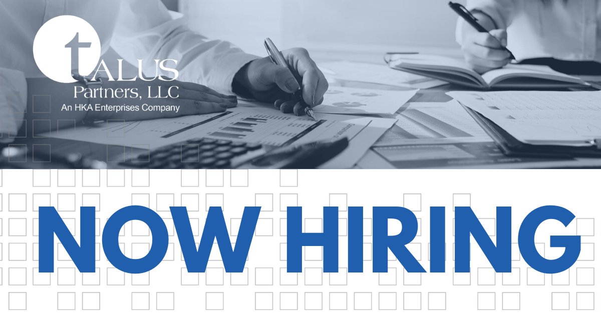 TalusPartners's tweet photo. We are still hiring! Follow the link below to see all of our available opportunities!
#directhire #staffingsolutions https://t.co/HQYeFKpl56 https://t.co/xtuoqiNIoP