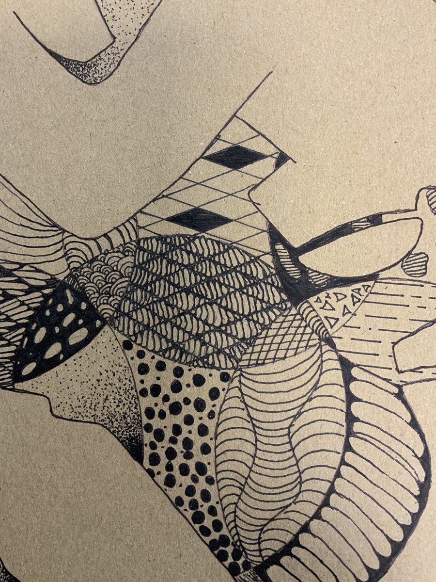 More zentangle #art by 10C … superb detail! #zentangle #markmaking <a href="/IslwynHigh/">Islwyn High School</a>