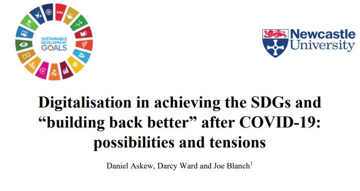 darcycward's tweet image. Digitalisation is key to ensuring we meet #SDG targets and Build Back Better following the Covid-19 pandemic.
For an analysis of the challenges facing UN regions in going digital, read our new policy report here: 

bit.ly/39J3fWR 

#Act4SDGs #TurnItAround #GlobalGoals