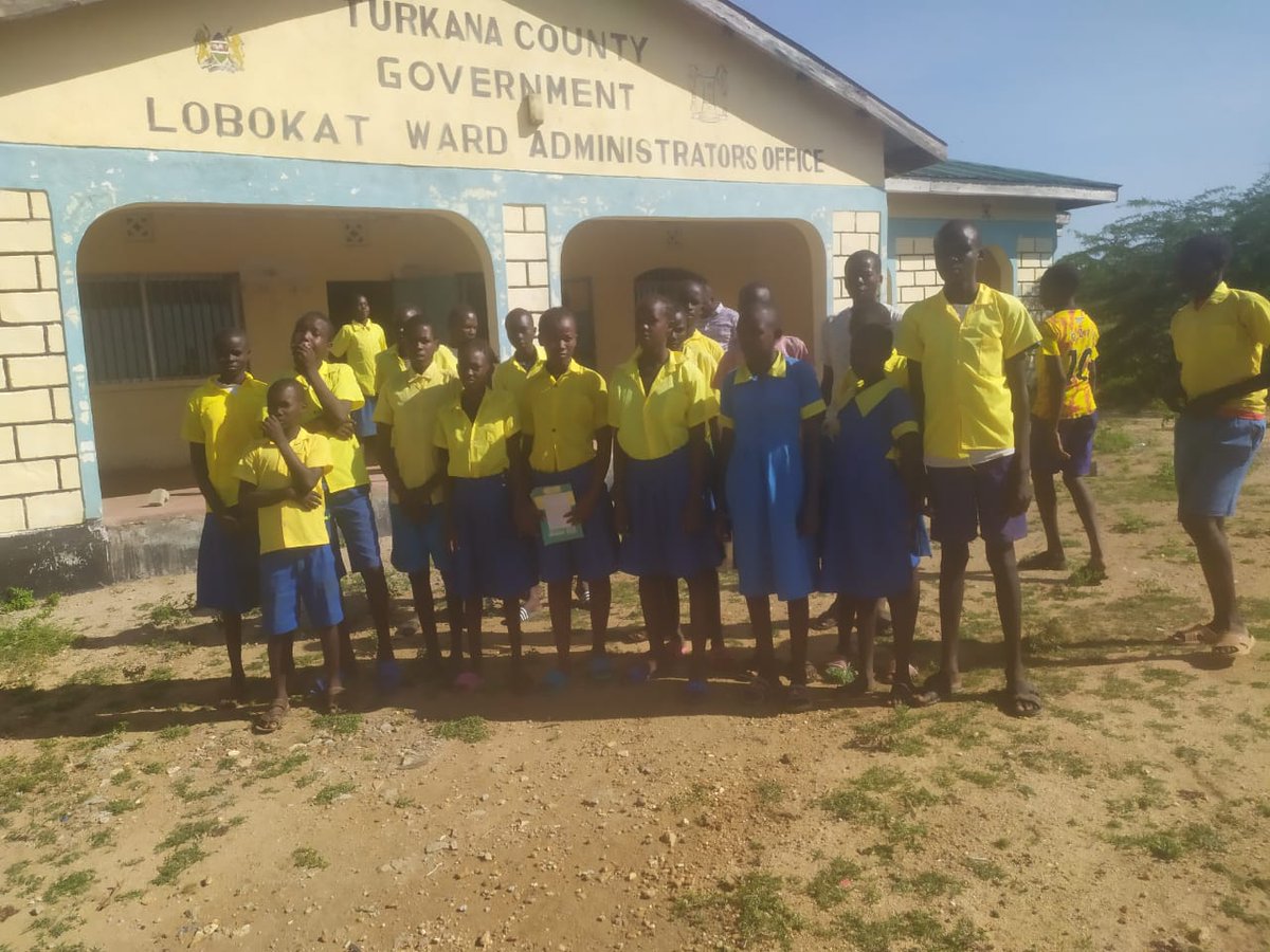 TurkanaLand's tweet image. #WelcomeBackHome #ExploreTurkana 
To mark the #WTD21, Philadelphia Primary School Tourism Club members, located in Kainuk, planted trees in the South Turkana National Reserve at Dikdik Camp site.