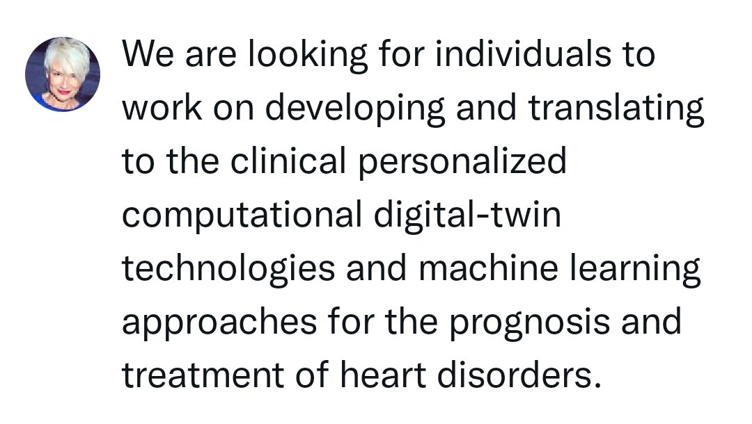 We are hiring talented, innovative, collaborative PostDocs! #EPpeeps #CardioTwitter <a href="/trayanovalab/">Trayanova Lab</a> 

trayanovalab.org/news/we-are-hi…
