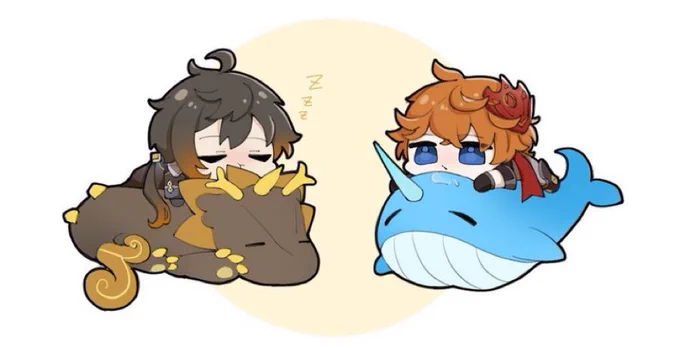 #zhongli  #childe  😳💞 