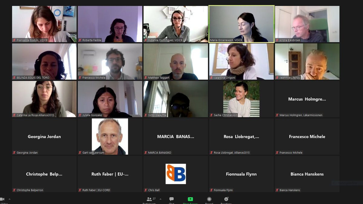 VOICEeu_'s tweet image. The first Resilience- Nexus Working group after the summer break! 
Exchanging on the advocacy priorities on the #NexusApproach and discussing with @danbkln and @JuCodina @OECD on the findings of the upcoming report on the implementation of the 2019 OECD DAC Nexus Recommendation!