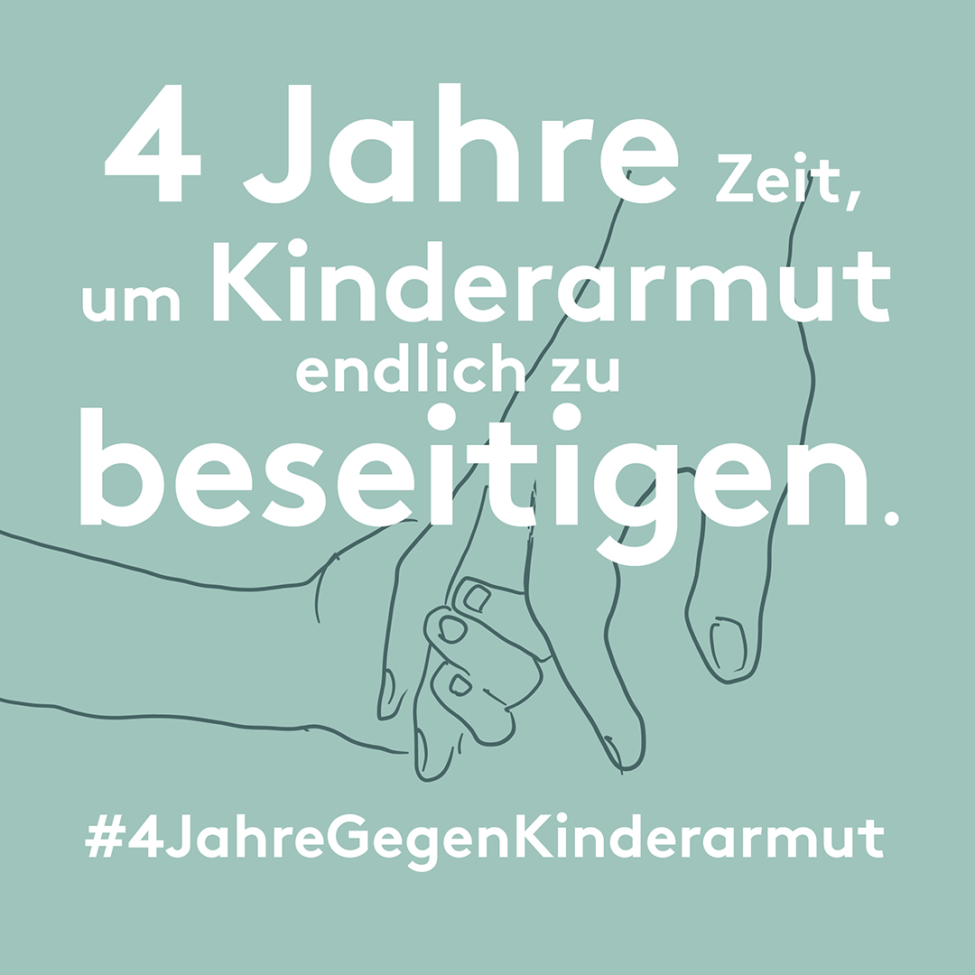diakonie's tweet photo. Wir fordern die nächste Bundesregierung auf, Kinderarmut endlich effektiv zu bekämpfen und konkrete Maßnahmen im Koalitionsvertrag festzuhalten. Mehr Infos unter: https://t.co/ViIu6eAi7J 

#4JahreGegenKinderarmut https://t.co/Ta9AHTshEt