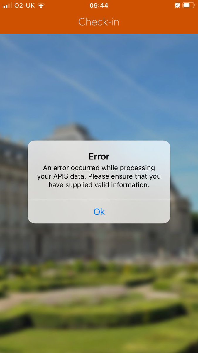 gleadall14's tweet photo. @easyJet trying to check in using your app and get this error. Is this a known issue? https://t.co/yAtYqaNVTZ